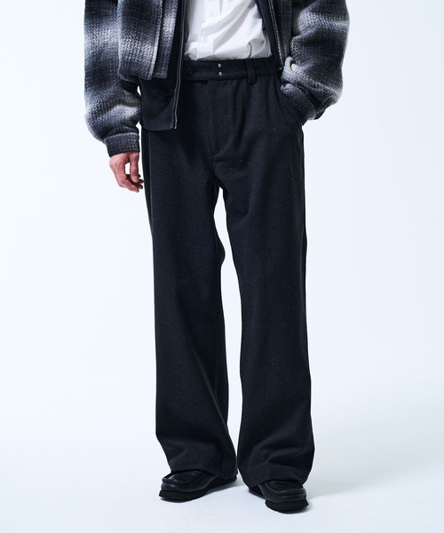 THE BOLDMAN パンツ Wool Straight Slacks / ウールストレート THE BOLDMAN パンツ Wool Straight Slacks / ウールストレート