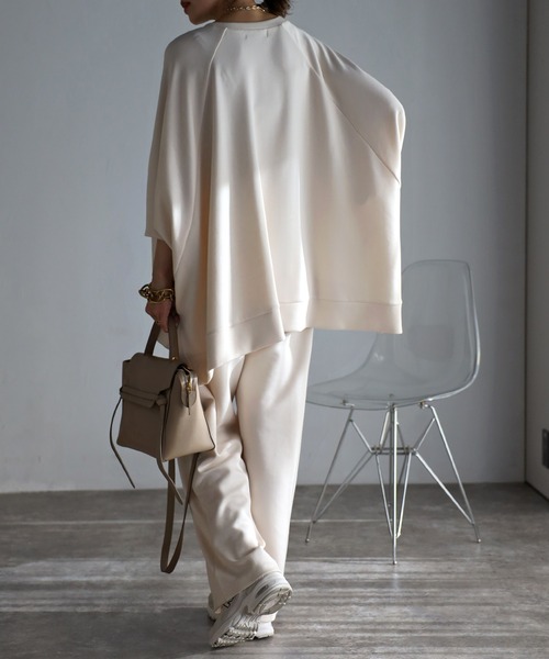 「Bonjour Sagan」 セットアップ FREE グレー レディース_画像3