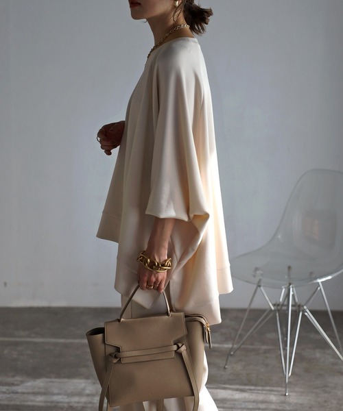 「Bonjour Sagan」 セットアップ FREE グレー レディース_画像5