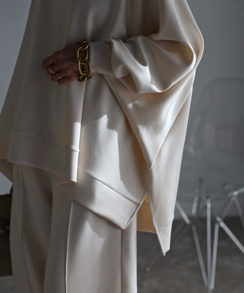 「Bonjour Sagan」 セットアップ FREE グレー レディース_画像8