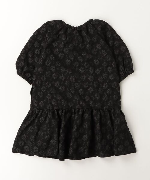 「branshes」 「KIDS」半袖ワンピース 130 ブラック キッズ_画像2