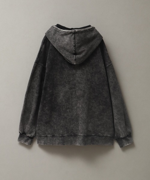 「welise」 ジップアップパーカー L グレー メンズ_画像6