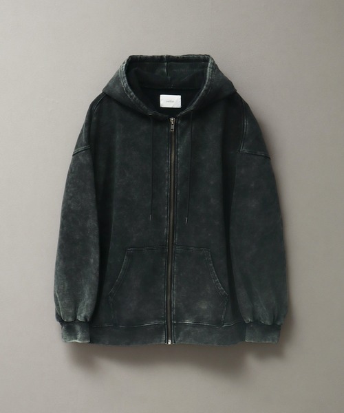 「welise」 ジップアップパーカー L グレー メンズ_画像7