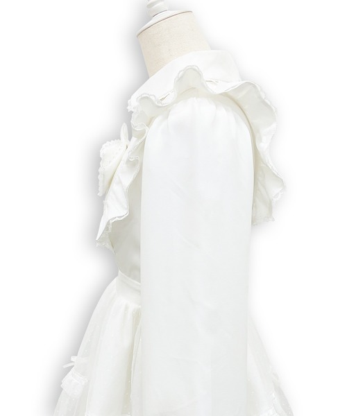 Honey Cinnamon（ハニーシナモン） ワンピース フロントリボンドット