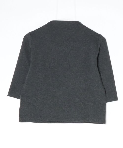 「BLACK BY MOUSSY」 半袖カットソー 1 グレー レディース_画像2