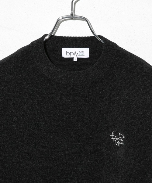 「beats per minute」 長袖ニット X-LARGE ブラック メンズ_画像5