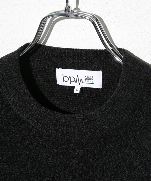 「beats per minute」 長袖ニット X-LARGE ブラック メンズ_画像6