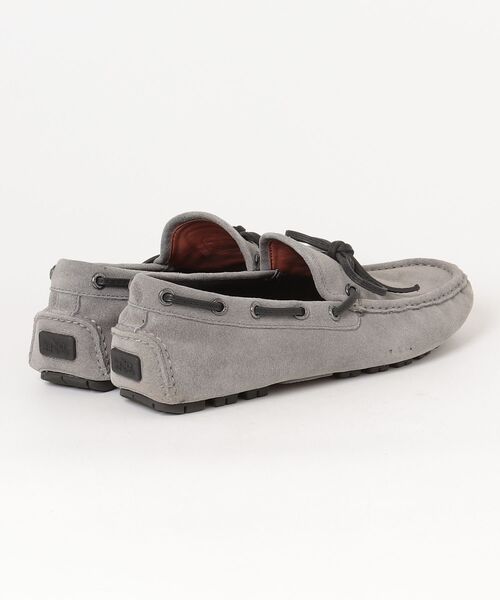 「COACH」 モカシンシューズ 25cm グレー メンズ_画像2