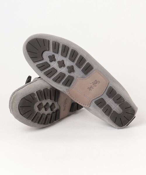 「COACH」 モカシンシューズ 25cm グレー メンズ_画像3