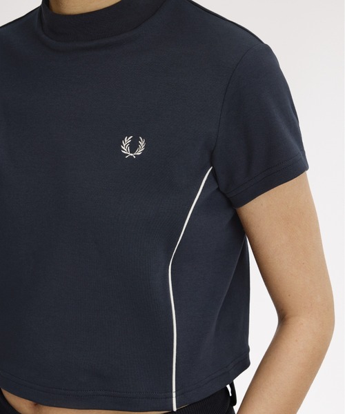 FRED PERRY（フレッドペリー） tシャツ Piped Seams Mock Neck T-Shirt