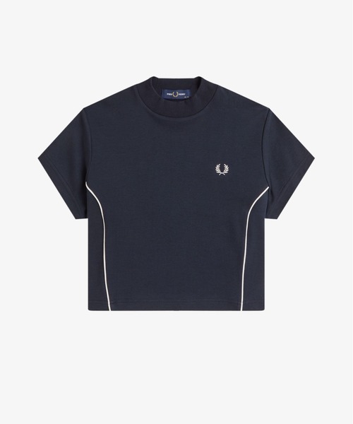 FRED PERRY（フレッドペリー） tシャツ Piped Seams Mock Neck T-Shirt