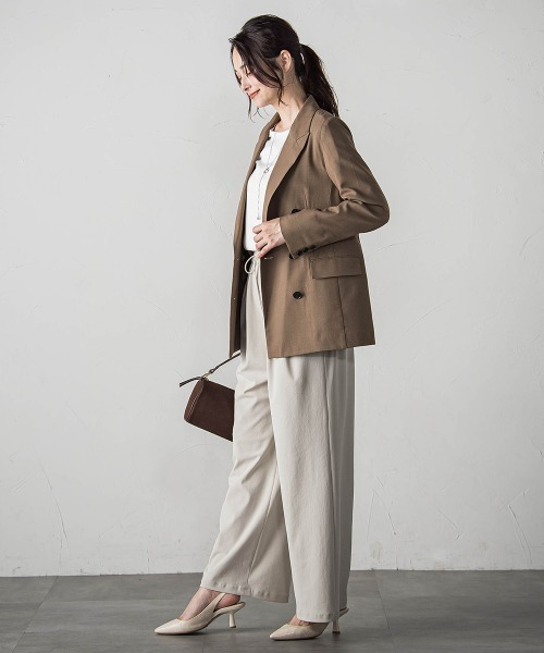 「LAUTREAMONT」 長袖カットソー 11号 ブラック レディース_画像6