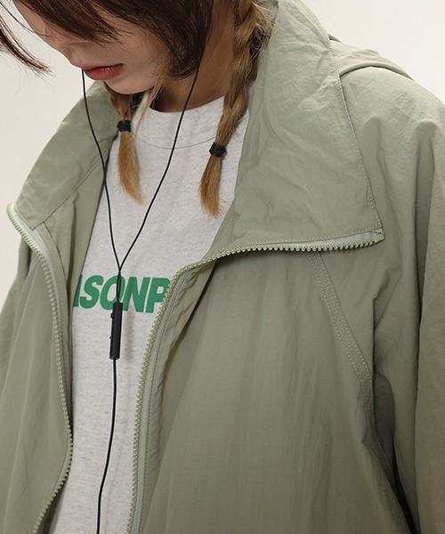 「MASONPRINCE」 ナイロンブルゾン X-LARGE ライトカーキ メンズ_画像5