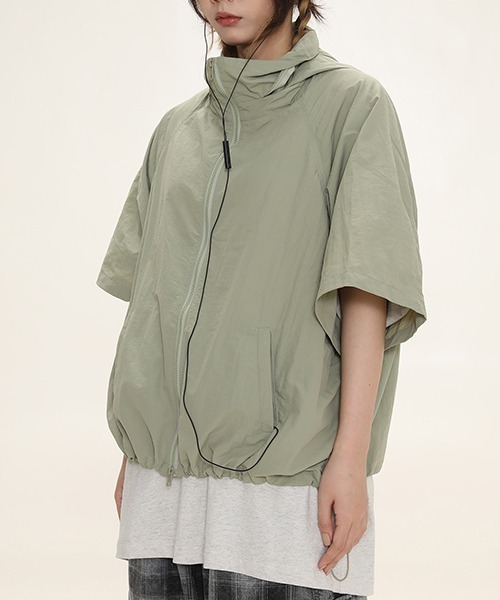 「MASONPRINCE」 ナイロンブルゾン X-LARGE ライトカーキ メンズ_画像6