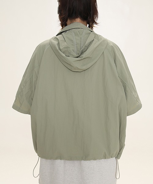 「MASONPRINCE」 ナイロンブルゾン X-LARGE ライトカーキ メンズ_画像7