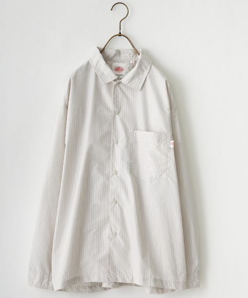 Danton（ダントン） 長袖シャツ 38 ブルー レディース : ZOZOTOWN