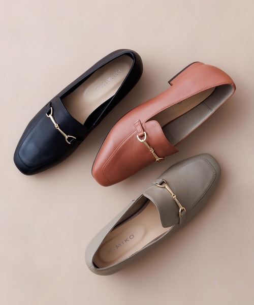 「HIMIKO」 パンプス 26.0cm グレー レディース_画像5