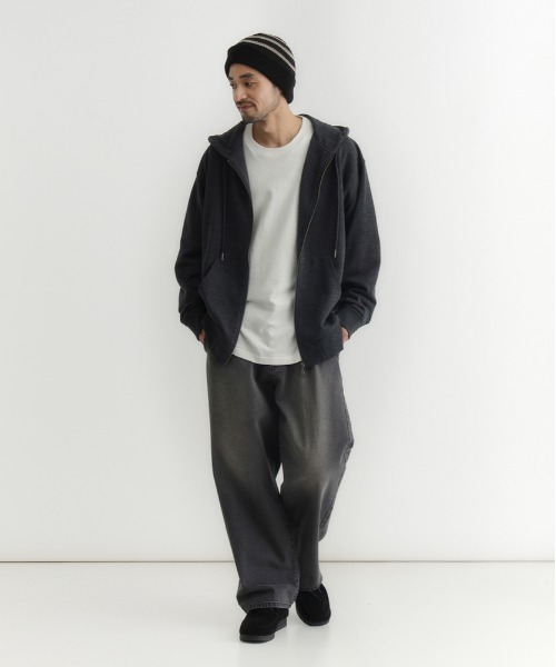 back number パーカー BACK NUMBER パーカー 「BACK NUMBER」スウェットフルジップパーカー