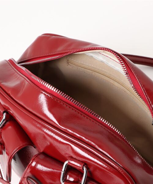 「INASTUDIOS」 ハンドバッグ FREE ワインレッド レディース_画像4