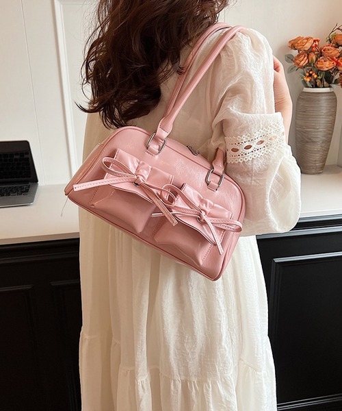 「INASTUDIOS」 ハンドバッグ FREE ワインレッド レディース_画像6