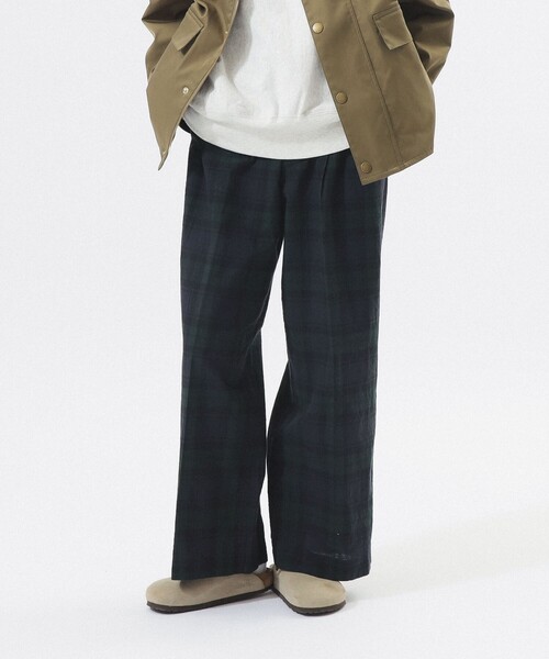 BEAMS BOY（ビームス ボーイ） ワイドパンツ スラックス パンツ