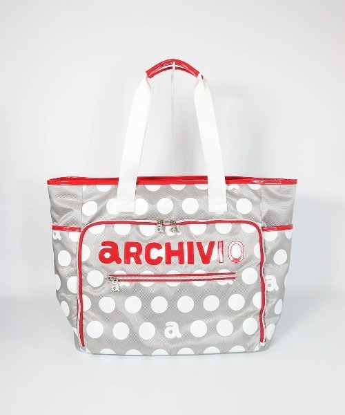 ARCHIVIO アルチビオ ボストンバッグ ゴルフ　ショルダー　2way archivio（アルチビオ） ゴルフ 「LADIES」ドット柄ボストンバッグ