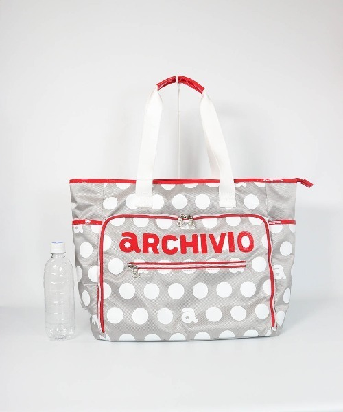archivio（アルチビオ） ゴルフ 「LADIES」ドット柄ボストンバッグ