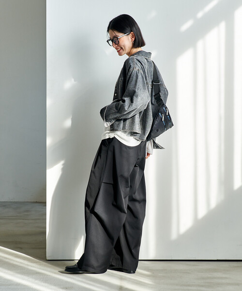 FREAK'S STORE（フリークスストア） ワイドパンツ チノパン FIT MAGIC