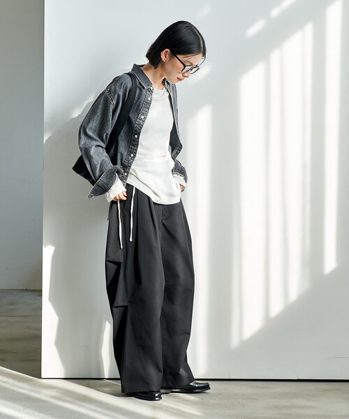 FREAK'S STORE（フリークスストア） ワイドパンツ チノパン FIT MAGIC