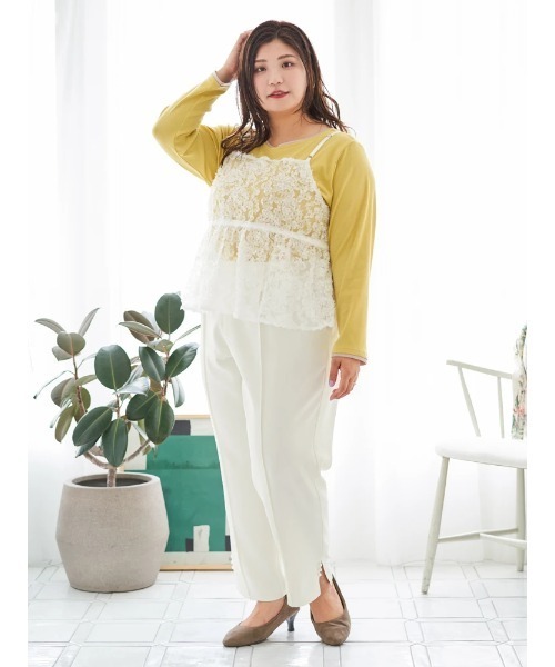 ReーJ＆SUPURE（リジェイ＆スプル） キャミソール 「大きいサイズ