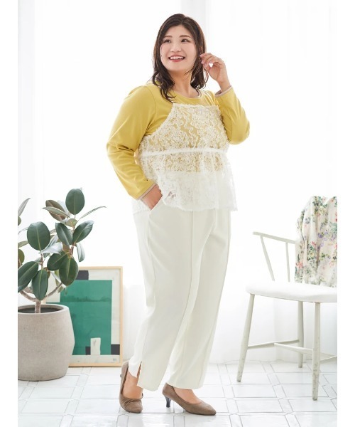 ReーJ＆SUPURE（リジェイ＆スプル） キャミソール 「大きいサイズ