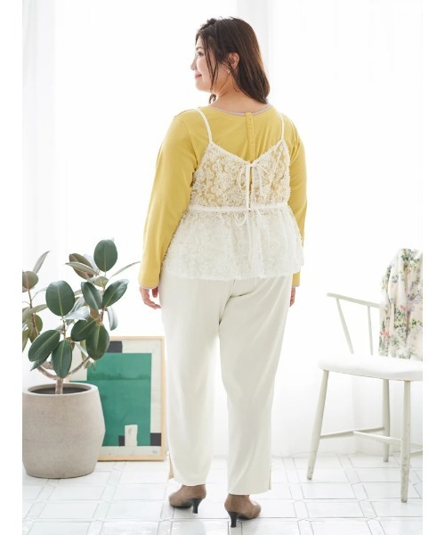 ReーJ＆SUPURE（リジェイ＆スプル） キャミソール 「大きいサイズ