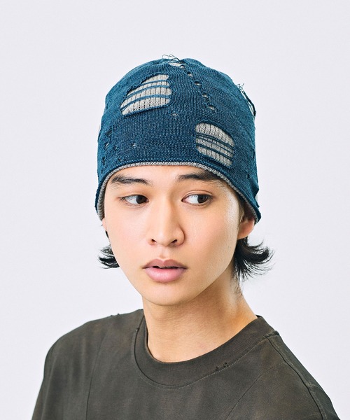 CA4LA（カシラ） ニット帽 ニットキャップ GRUNGE KNIT WATCH メンズ