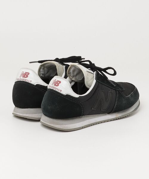 「New Balance」 ローカットスニーカー 23.5cm ブラック レディース_画像2