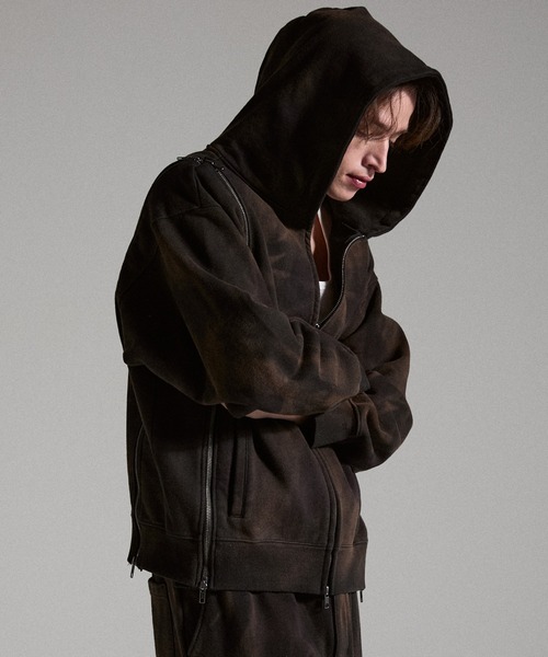 【GRANCY】ジップパーカー ブラウン Sサイズ GRANCY ジップアップパーカー S ブラウン メンズ : ZOZOTOWN Yahoo!店