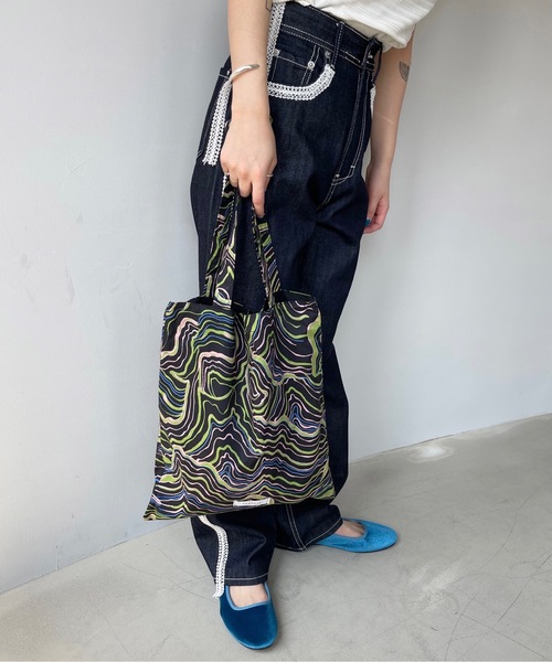 「SANSeLF」 トートバッグ FREE ブルー レディース_画像3