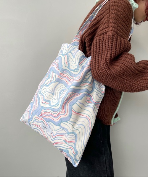 「SANSeLF」 トートバッグ FREE ブルー レディース_画像9