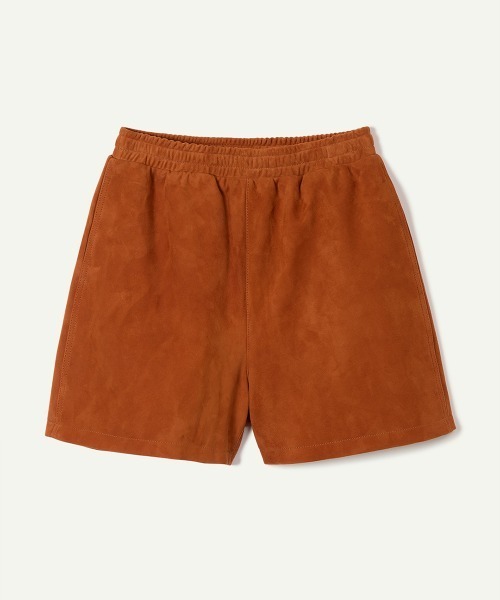 パンツ easy shorts brown soonerorlater XL パンツ Suede Easy Shorts レディース 【公式通販】