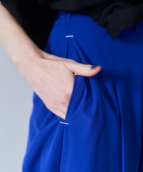 OMMO（オーエムエムオー） ワイドパンツ パンツ EASY WIDE TUCK PT