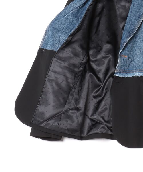 「BAPY BY A BATHING APE」 テーラードジャケット SMALL ブラック レディース_画像3