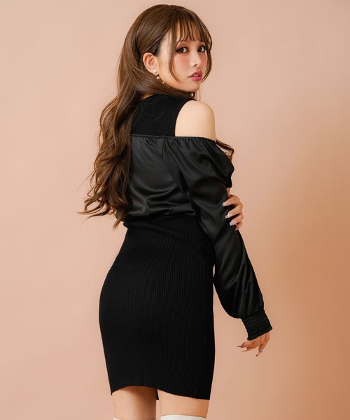 「Diable baiser」 ドッキングワンピース LARGE ブラック レディース_画像8