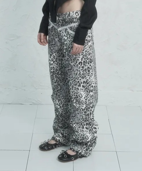 パンツ SETUPEXEブランド直輸入正規品/レオパード レース LEOPARD LACE
