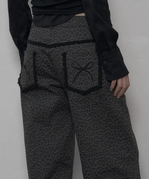 パンツ SETUPEXEブランド直輸入正規品/レオパード レース LEOPARD LACE