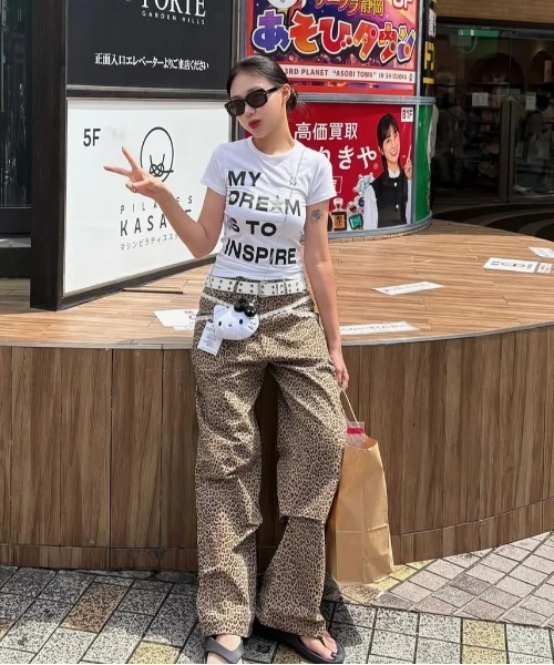 パンツ SETUPEXEブランド直輸入正規品/レオパード レース LEOPARD LACE