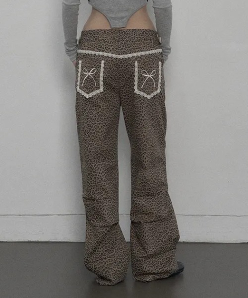 パンツ SETUPEXEブランド直輸入正規品/レオパード レース LEOPARD LACE