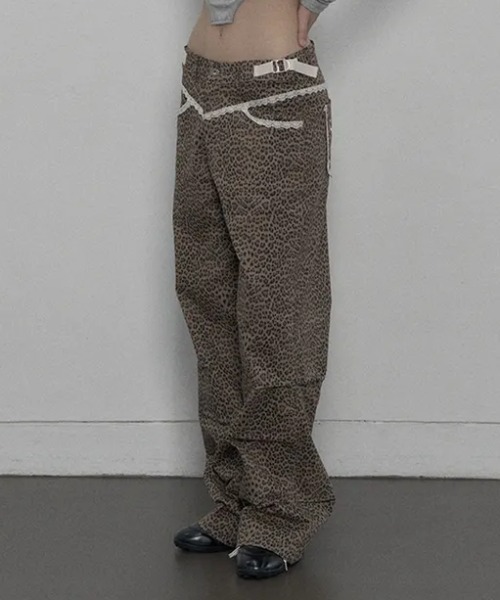 パンツ SETUPEXEブランド直輸入正規品/レオパード レース LEOPARD LACE