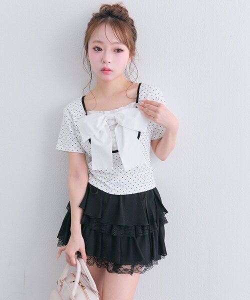 OLIVE des OLIVE（オリーブデオリーブ） tシャツ 「1枚で着回し
