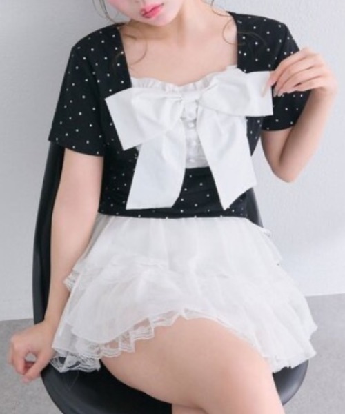 OLIVE des OLIVE（オリーブデオリーブ） tシャツ 半袖 「1枚で着回し