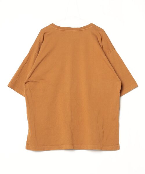 「in・stru(men-tal).」 7分袖Tシャツ 50 ブラウン メンズ_画像2