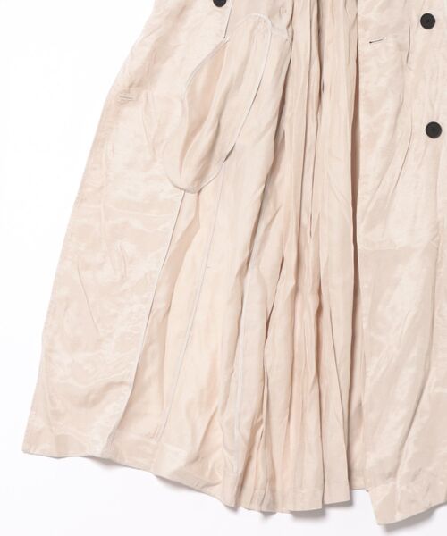 トレンチコート コート LIZIE DOUBLE BREASTED TRENCH COAT | LIZIE ダブル ブレスト トレンチ コートの画像